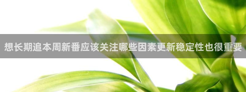 omofun动漫官网免费:想长期追本周新番应该关注哪些因素更新稳定性也很重要配图